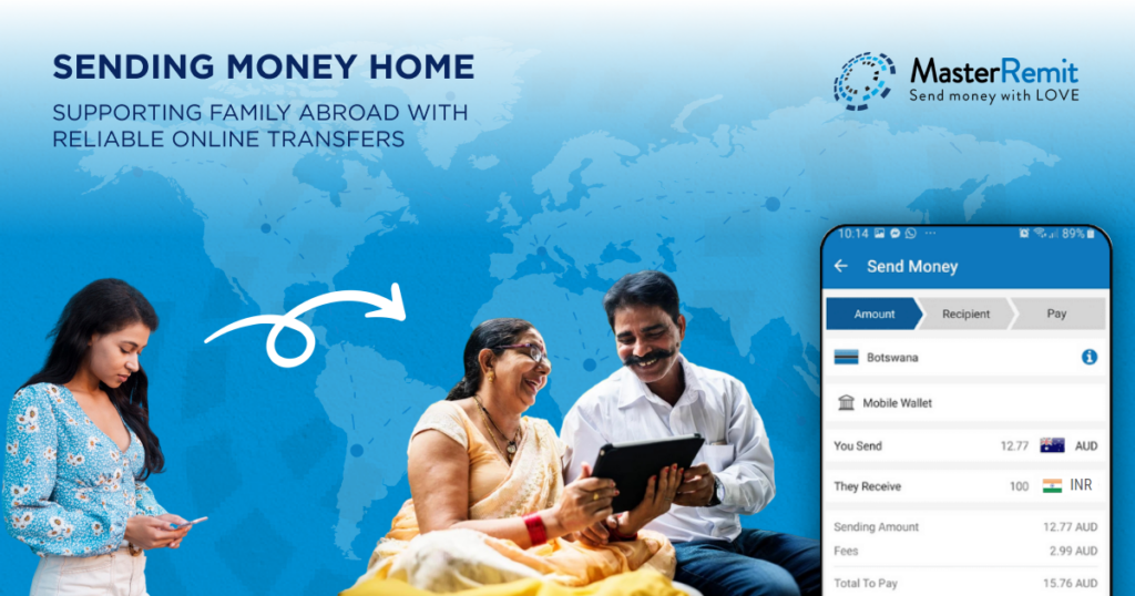 Send money home with MasterRemit